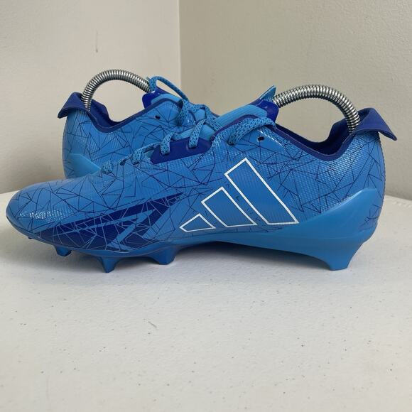 Adidas Mens Size Football Cleats Adizero Electric Blue IE8866 New Hidden Gems - Picture 9 of 9